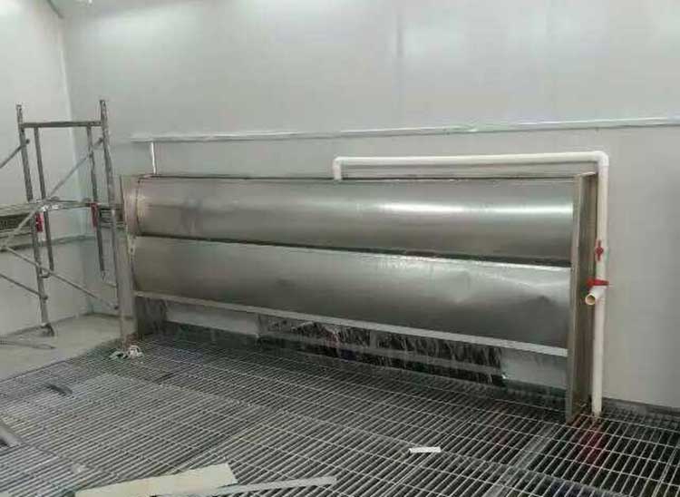 水簾噴漆房由哪幾部分構(gòu)成？